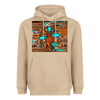 Mushroom turkey Heavyweight Hoodie - JahusDesignShop