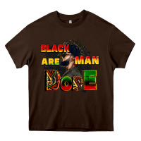 Chocolate Brown black man are dope Heavy Core Tee - CowGirlArtShop