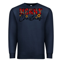 Navy merry christmas Premium Sweatshirt - JahusDesignShop