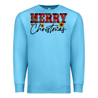 Ocean Blue merry christmas Premium Sweatshirt - JahusDesignShop