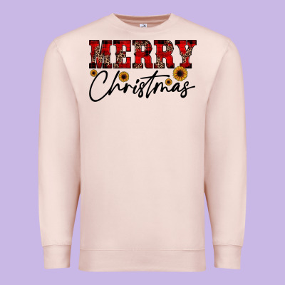 Merry Christmas Premium Sweatshirt Designed By Jahusdesignshop