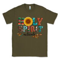 Army Green holy spirit activate Classic Tee - Artiststas