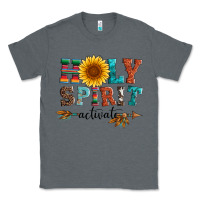 Charcoal Heather holy spirit activate Classic Tee - Artiststas