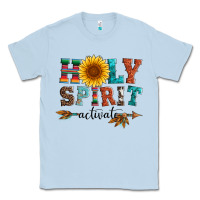 Dusty Blue holy spirit activate Classic Tee - Artiststas