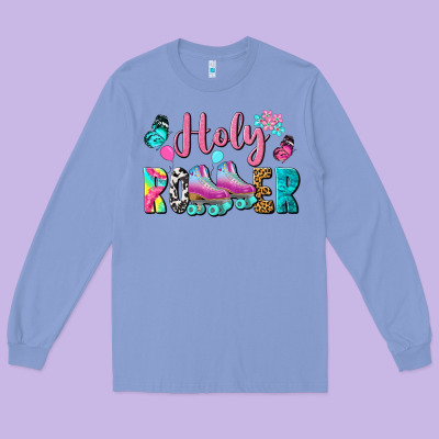 Holy Roller Long Sleeve Tee Designed By Bundleandbundleshop