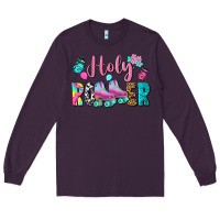 Plum holy roller Long Sleeve Tee - BundleAndBundleShop
