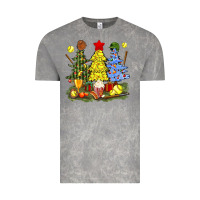 Cloud Rock christmas with softball trees bbs Vintage Tee - BundleAndBundleShop