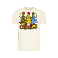 Vintage Arctic christmas with softball trees bbs Vintage Tee - BundleAndBundleShop