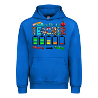 Cobalt battery life of a teacher monday friday Urban Hoodie - RanaPortraitStore