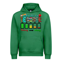 Emerald battery life of a teacher monday friday Urban Hoodie - RanaPortraitStore