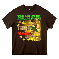 Chocolate Brown black girl magic Heavy Core Tee - CowGirlArtShop