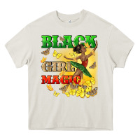 Cream black girl magic Heavy Core Tee - CowGirlArtShop