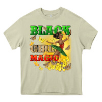 Mossy black girl magic Heavy Core Tee - CowGirlArtShop