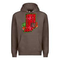 Coffee indiana watermelon Premium Hoodie - RacoonDesign