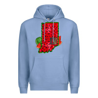Colony Blue indiana watermelon Premium Hoodie - RacoonDesign
