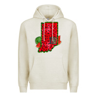 Indiana Watermelon Premium Hoodie | Teevron