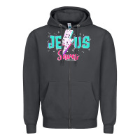 Smoke jesus saves Zipper Hoodie - JahusDesignShop