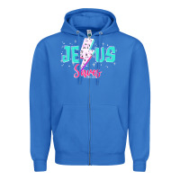 True Royal jesus saves Zipper Hoodie - JahusDesignShop