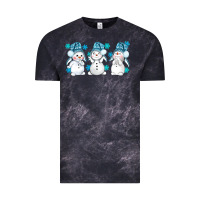 Cloud Black snowman winter bbs Vintage Tee - BundleAndBundleShop