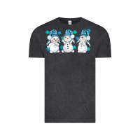 Vintage Black snowman winter bbs Vintage Tee - BundleAndBundleShop