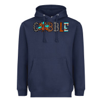 Navy gobble Heavyweight Hoodie - JahusDesignShop
