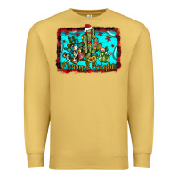 Antique Gold merry & bright Premium Sweatshirt - JahusDesignShop