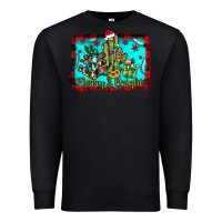 Black merry & bright Premium Sweatshirt - JahusDesignShop