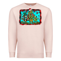 Pale Pink merry & bright Premium Sweatshirt - JahusDesignShop