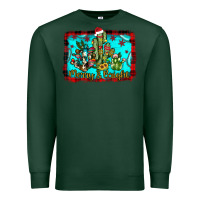 Sports Green merry & bright Premium Sweatshirt - JahusDesignShop