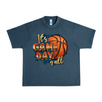 Midnight Navy it's game day y'all basketball Urban Heavy Tee - FaDigitalArtStudio