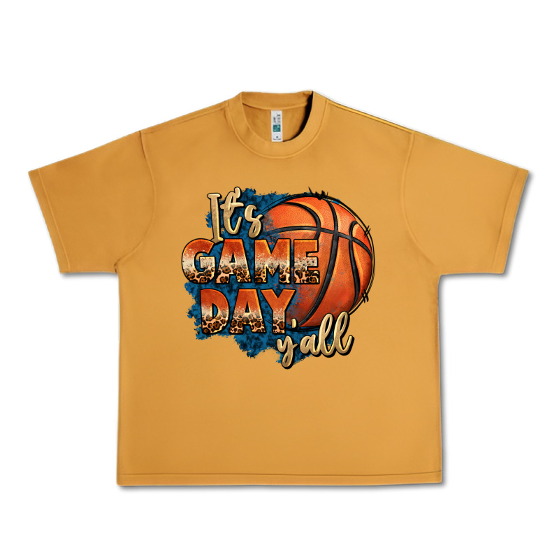 It's Game Day Y'all Basketball Urban Heavy Tee by FaDigitalArtStudio | Teevron