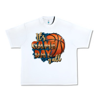 White it's game day y'all basketball Urban Heavy Tee - FaDigitalArtStudio