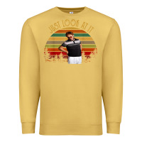 Antique Gold just look at it vintage funny for men women and family t shirt Premium Sweatshirt - baoMotion