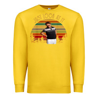 Lemon just look at it vintage funny for men women and family t shirt Premium Sweatshirt - baoMotion