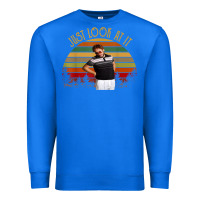 True Royal just look at it vintage funny for men women and family t shirt Premium Sweatshirt - baoMotion
