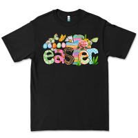 Black Happy Easter Easter Day Premium Tee - CowGirlArtShop