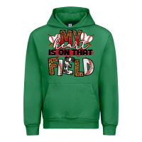 Emerald my heart is on that field baseball Urban Hoodie - RanaPortraitStore