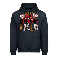 Navy my heart is on that field baseball Urban Hoodie - RanaPortraitStore