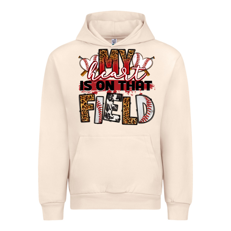 My Heart Is On That Field Baseball Urban Hoodie by RanaPortraitStore | Teevron