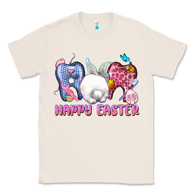 Happy Easter Dental Easter Day Classic Tee by CowGirlArtShop | Teevron
