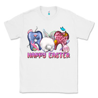 White Happy Easter Dental Easter Day Classic Tee - CowGirlArtShop