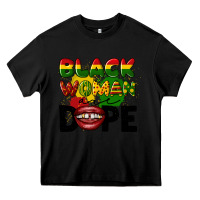 Black black woman are dope Heavy Core Tee - CowGirlArtShop