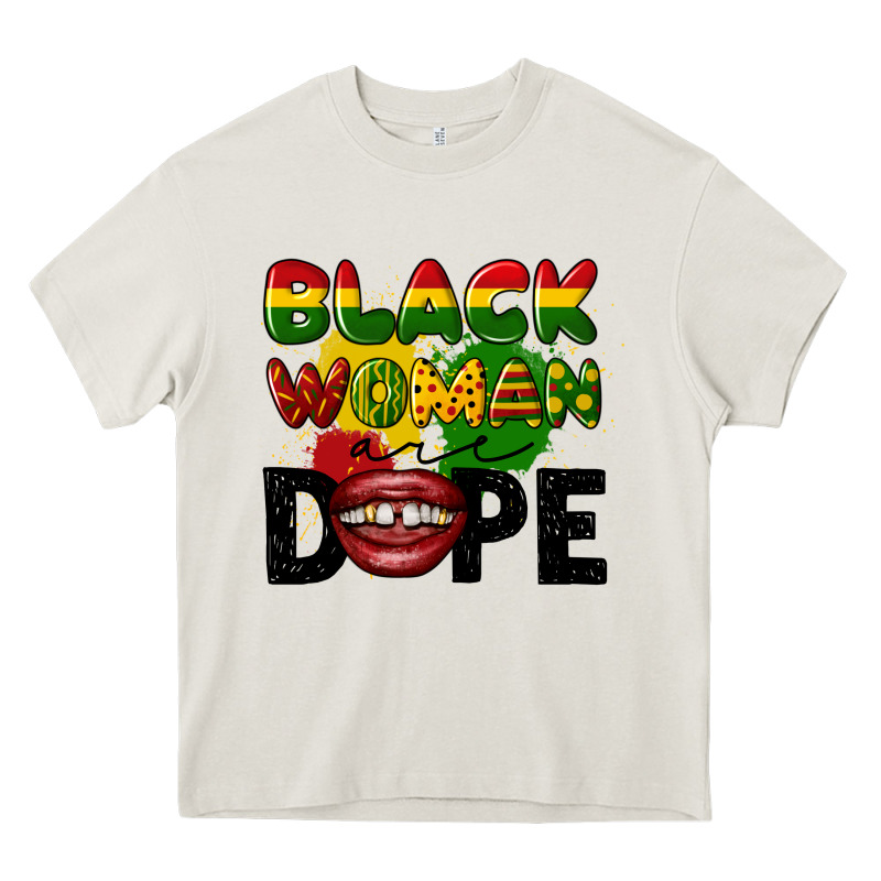 Black Woman Are Dope Heavy Core Tee by CowGirlArtShop | Teevron