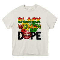 Cream black woman are dope Heavy Core Tee - CowGirlArtShop
