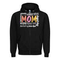 Black mom Zipper Hoodie - JahusDesignShop