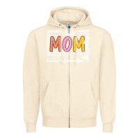 Sandshell mom Zipper Hoodie - JahusDesignShop