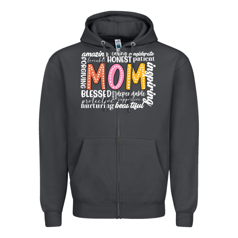 Mom Zipper Hoodie by JahusDesignShop | Teevron