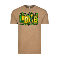 Vintage Coffee St. Patrick's Day love Vintage Tee - FaDigitalArtStudio