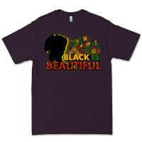 Plum Black is beautiful Premium Tee - HowdyJamesFarm