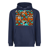 Navy turkey Heavyweight Hoodie - JahusDesignShop